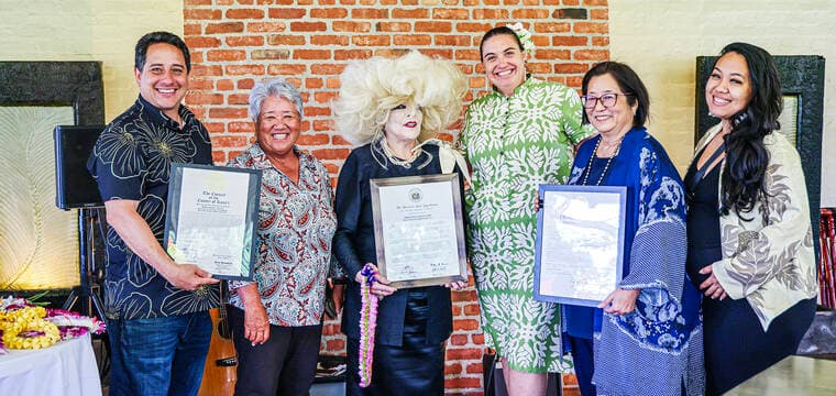 Kauai leaders honor MaBel Ferreiro-Fujiuchi for decades of service