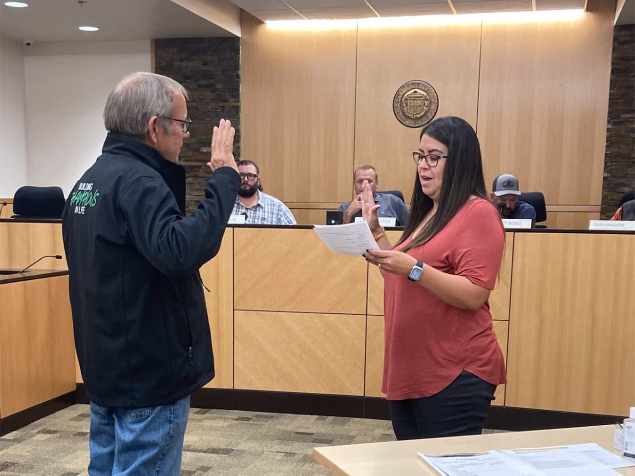 Aguilar board tackles water projects, budget pressures, new trustees sworn in