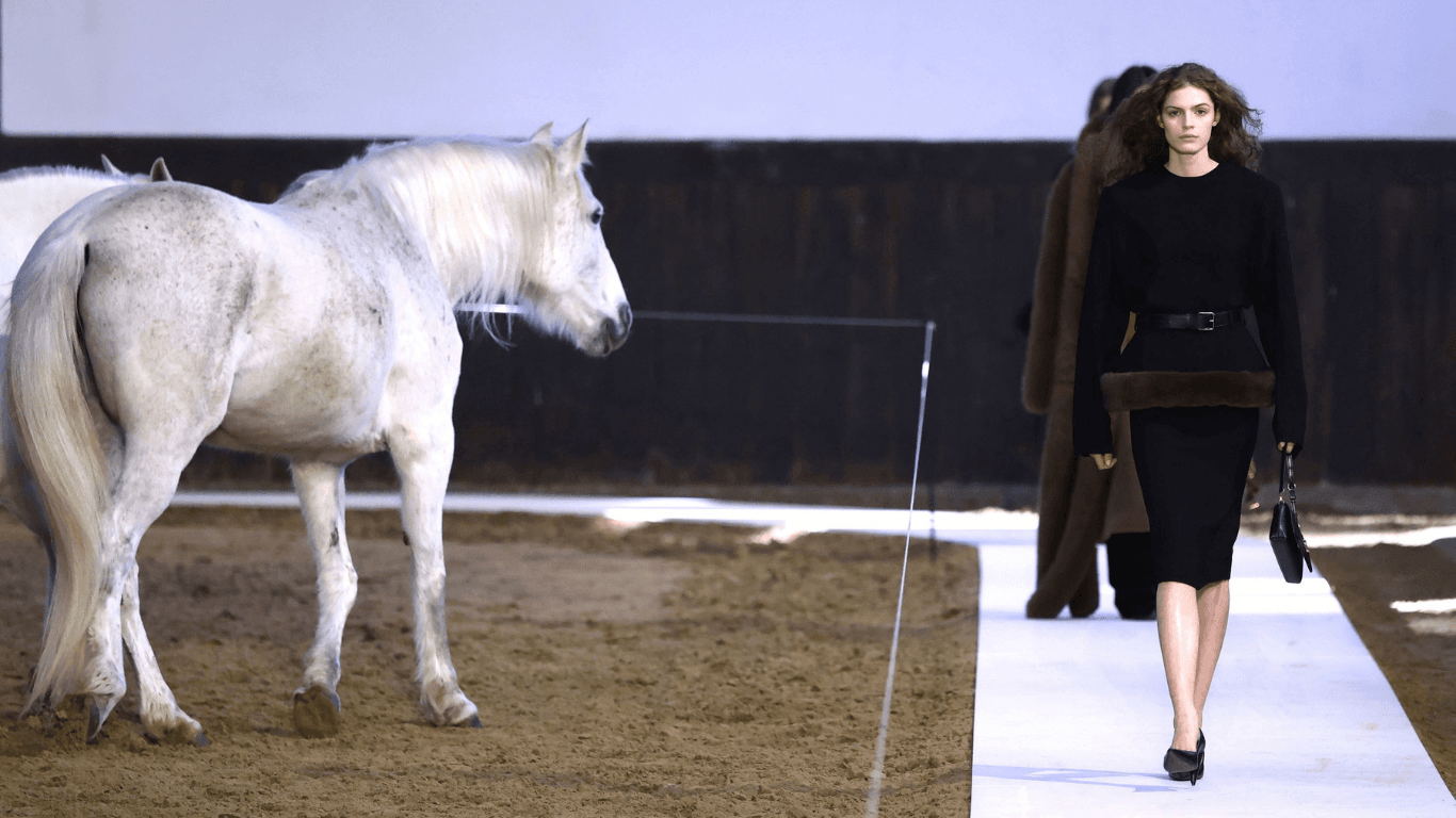 Stella McCartney Places Horses at Center Stage for Emotional Paris Show