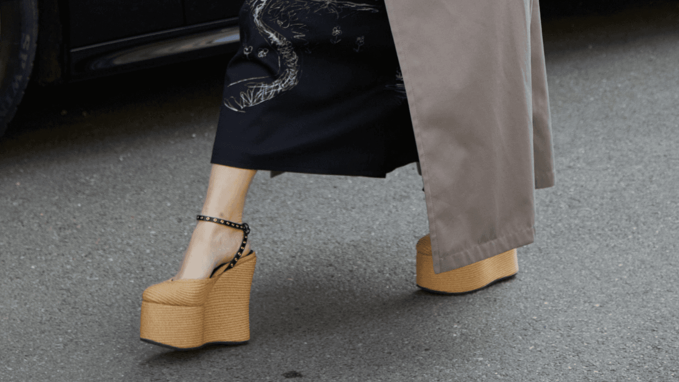 Wedge Heels Return, Updated in Y2K-Inspired Summer 2025 Styles