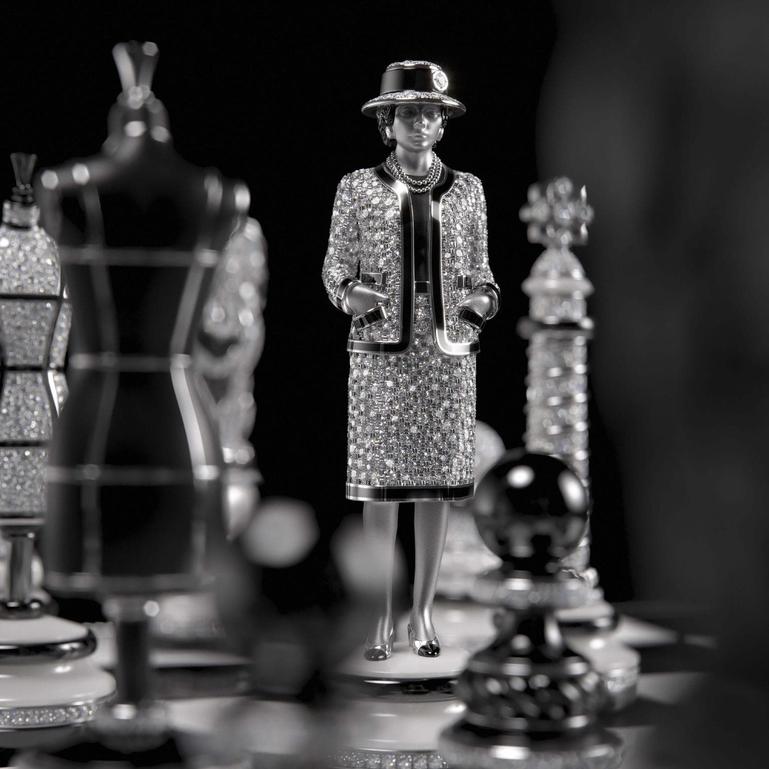 Chanel hides time inside jewels with Coco Game and Camélia cuff