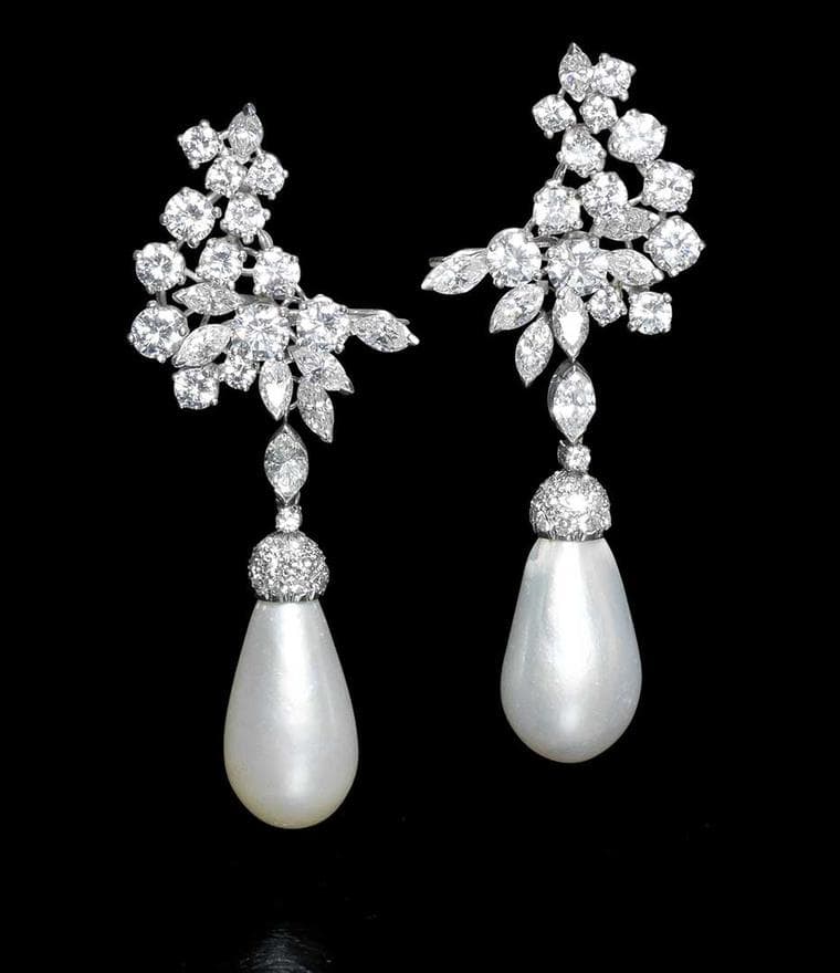 Rare natural pearl drop earrings sell for €340,000 in Dublin auction