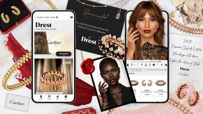 Cartier Brings Clash de Cartier Collection to Drest in Digital Styling Experience