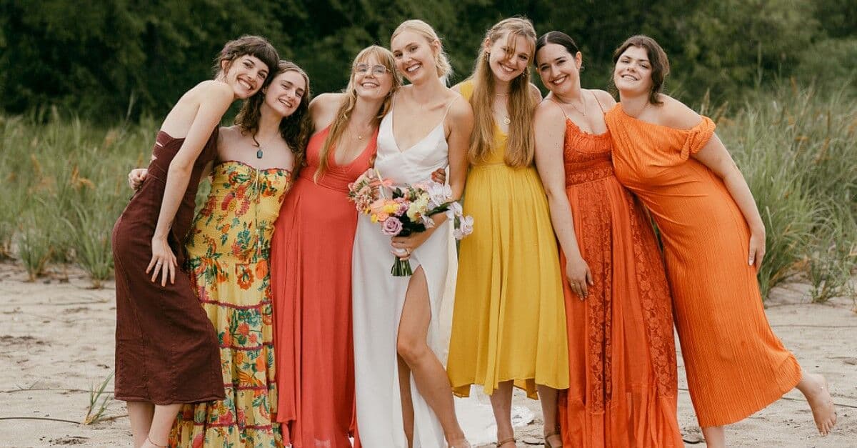HELLO! curates beach wedding guest outfits for seaside ceremonies