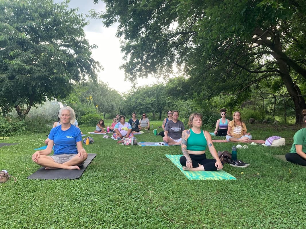 Free yoga classes with sound baths begin at Unity Gardens