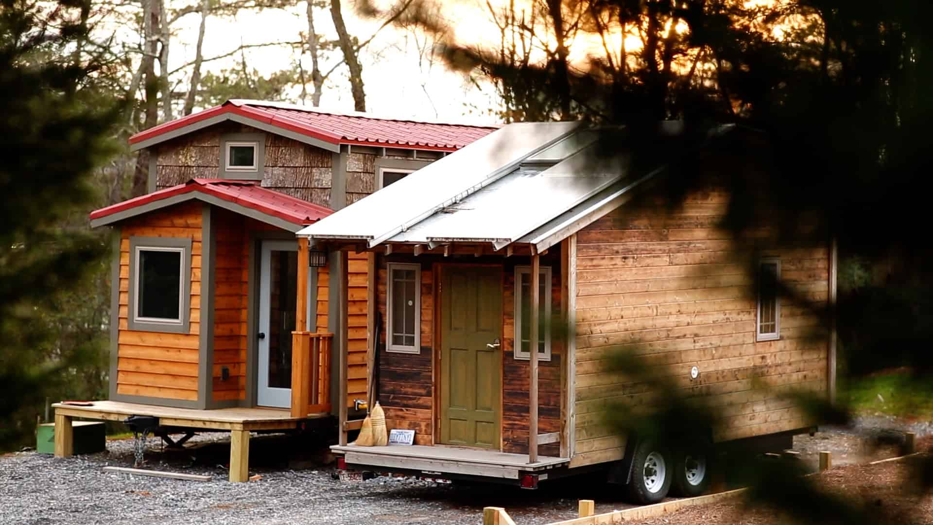 Couple builds a dreamy $35,000 tiny house over weekends