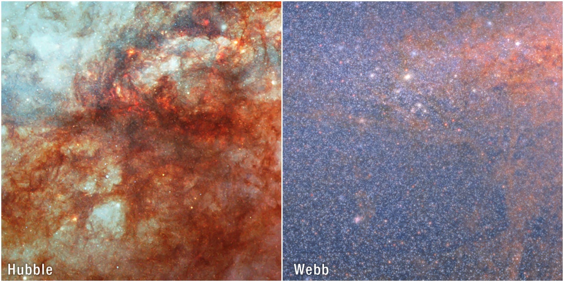 James Webb reveals 16.5 million stars in Cigar Galaxy image