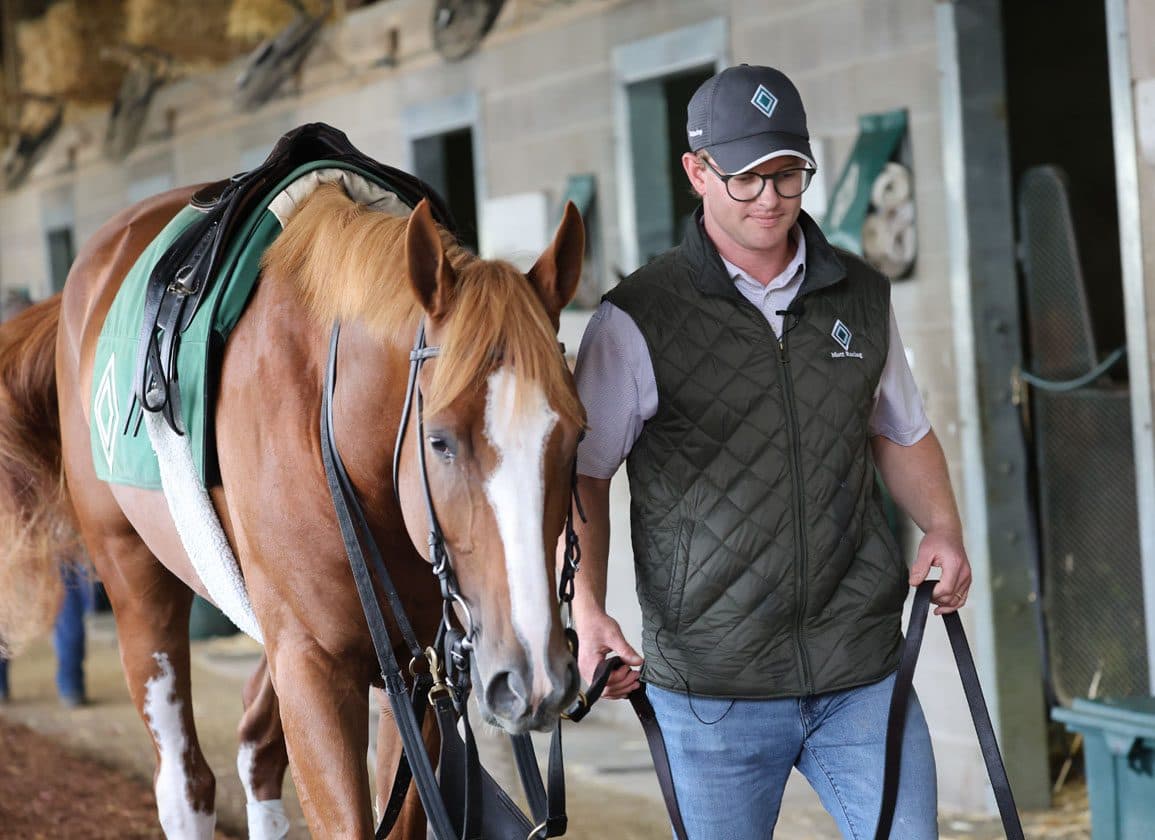 Riley Mott Discusses Incredibolt, Stable Growth, and Kentucky Derby Hopes