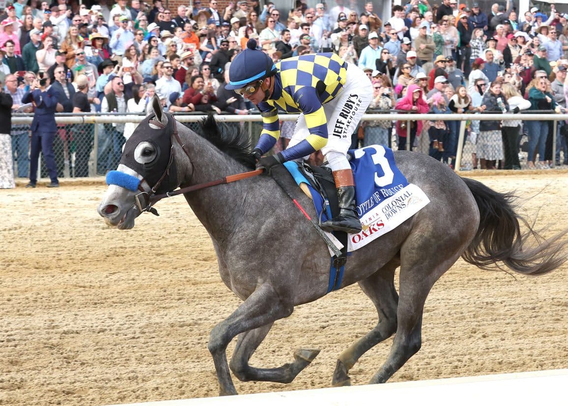 Bottle of Rouge Wins Virginia Oaks, Earns Kentucky Oaks Qualifying Points