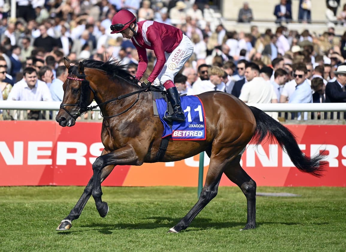 Gosdens supplement Oxagon for French Derby after Guineas run