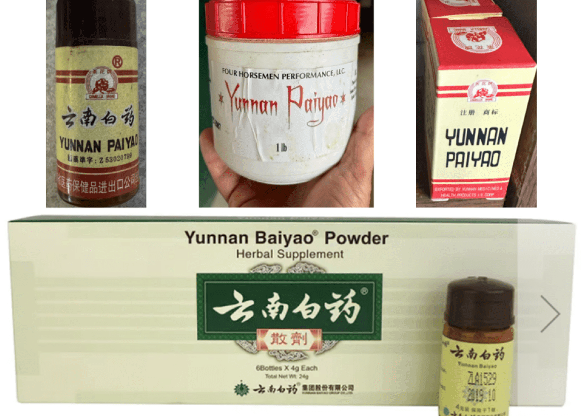 HIWU warns horsemen again about Yunnan Baiyao herbal products