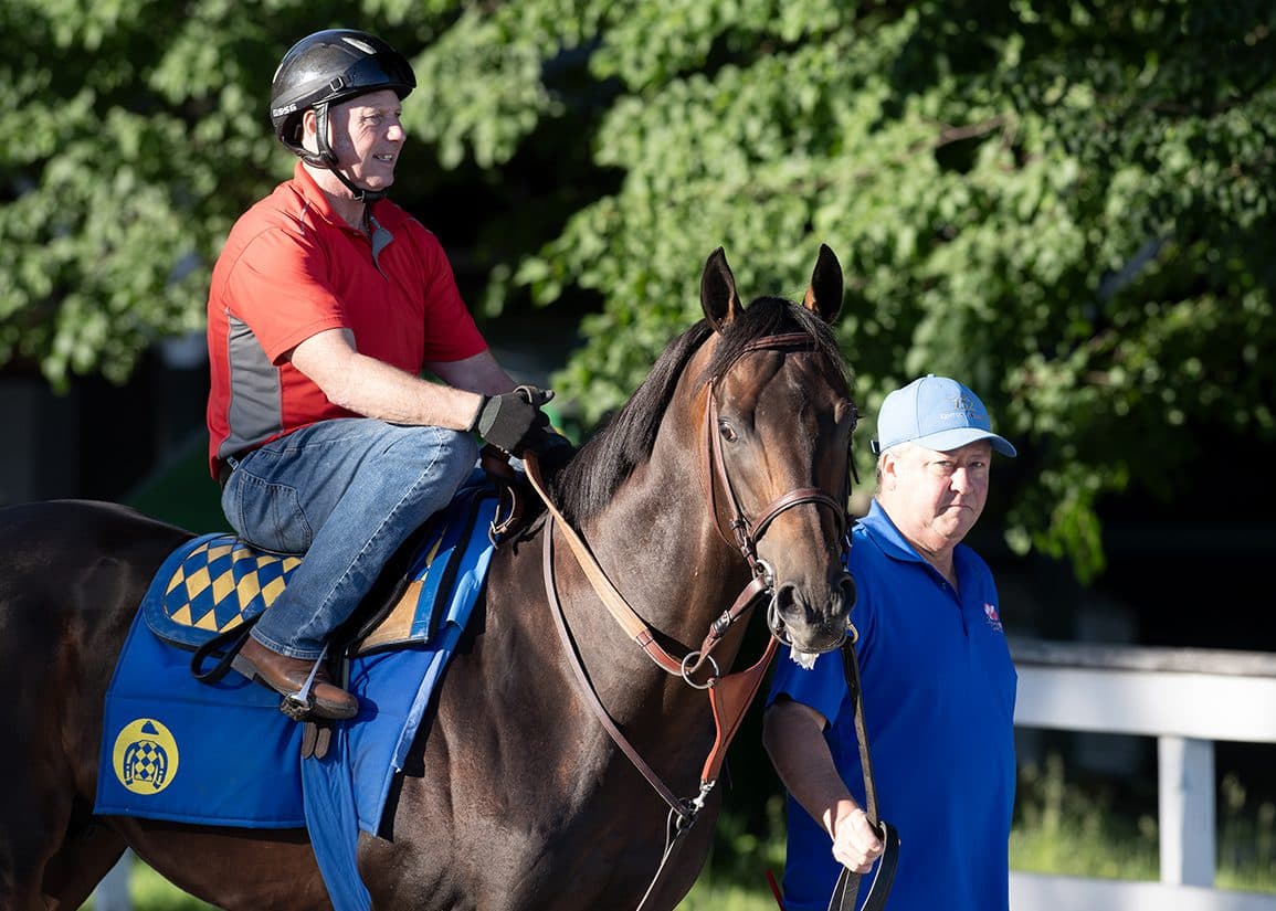 Crude Velocity targets Haskell after Woody Stephens runner-up finish