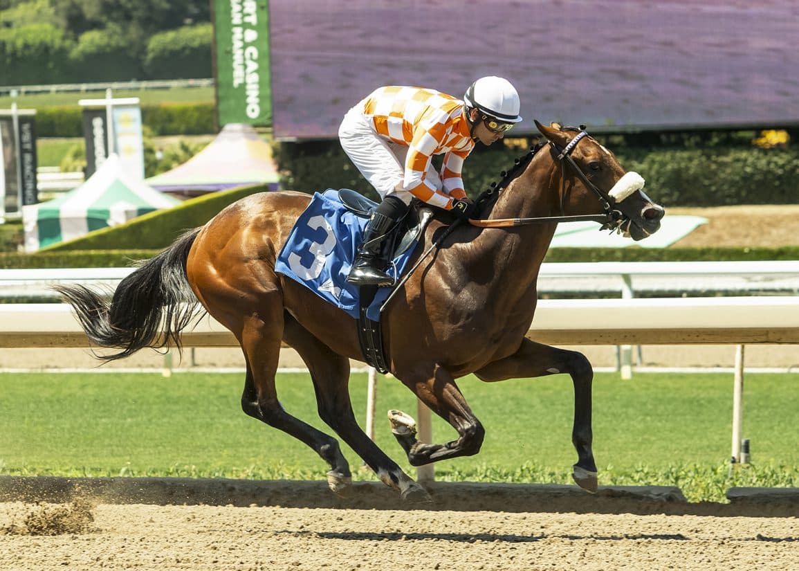 Kennyten storms to 7 1/2-length debut upset, earns Rising Star status
