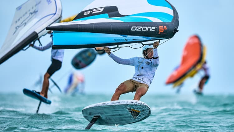 Manowiecki leads tight WingFoil World Cup leaderboard in Türkiye