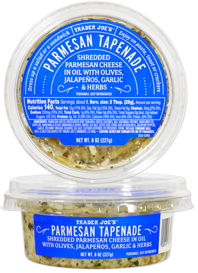 Trader Joe’s Parmesan Tapenade gives crew members an easy sell