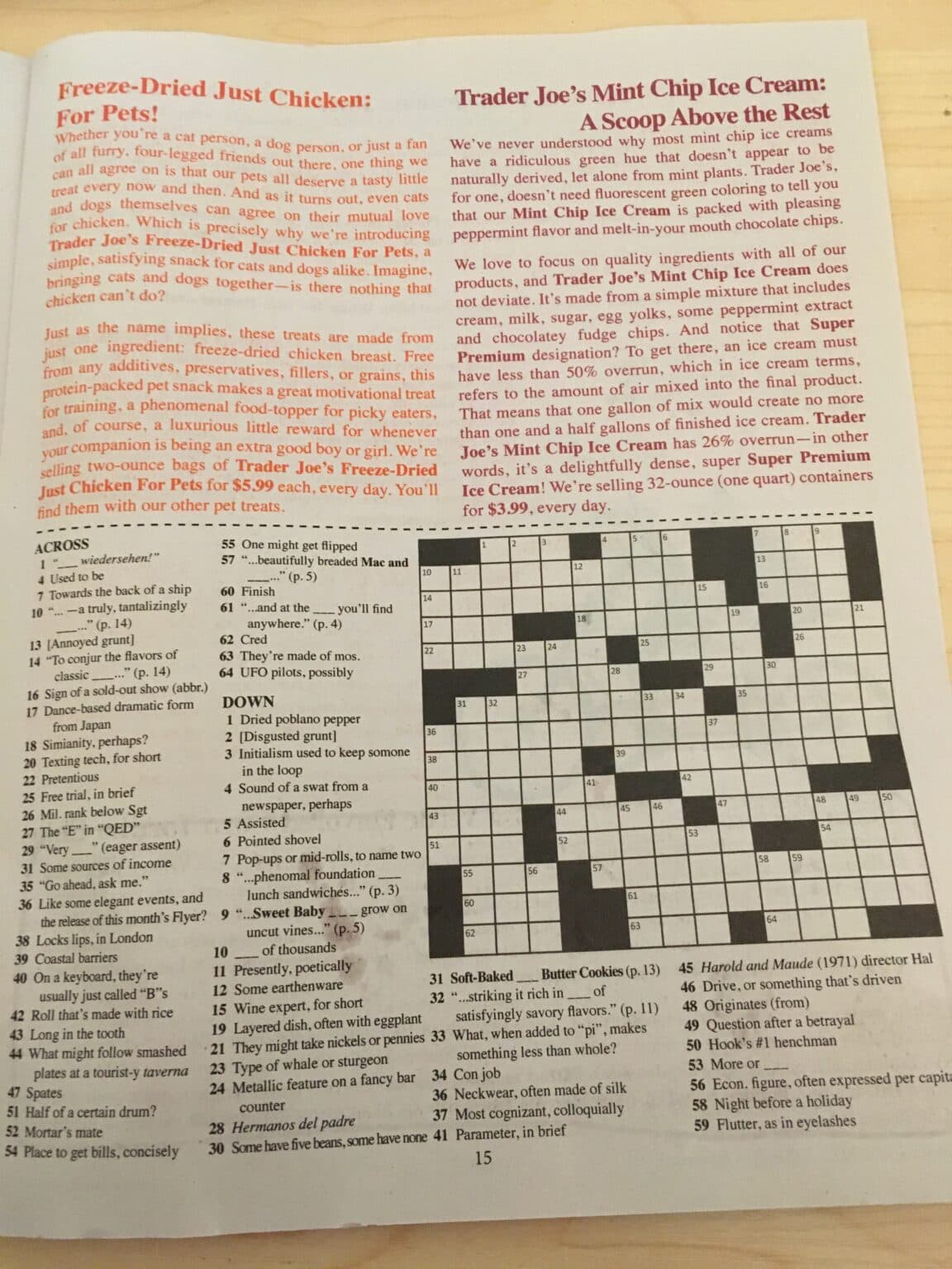 Trader Joe’s Launches February 2026 Digital Fearless Flyer Crossword on Company Site