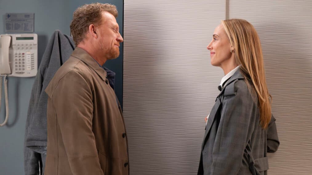 Grey's Anatomy nears farewell for Kevin McKidd and Kim Raver in finale cliffhanger