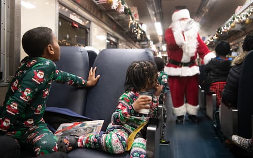 Polar Express Train Ride Brings Holiday Programming to B&O Museum