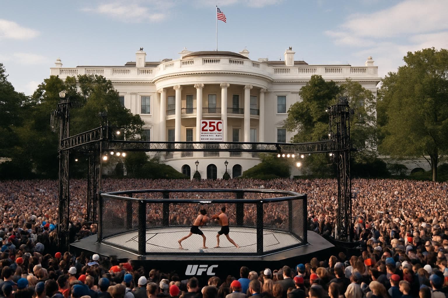 FBI thwarts plot to attack White House UFC event