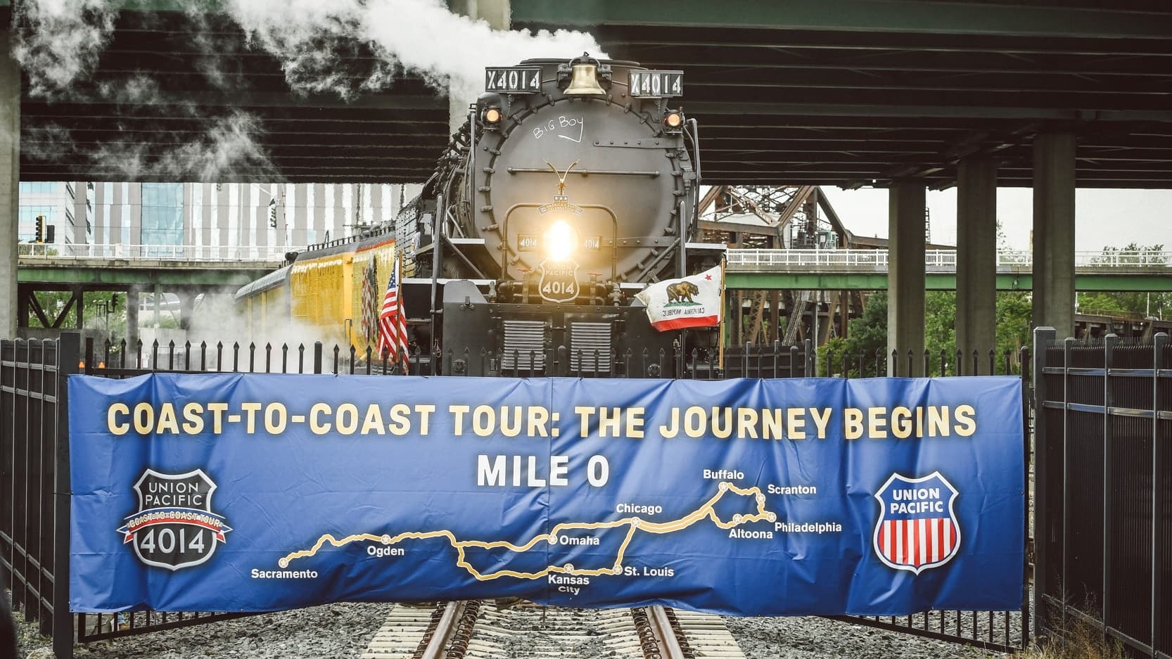 Union Pacific Big Boy 4014 set to pass through Lawrence in July