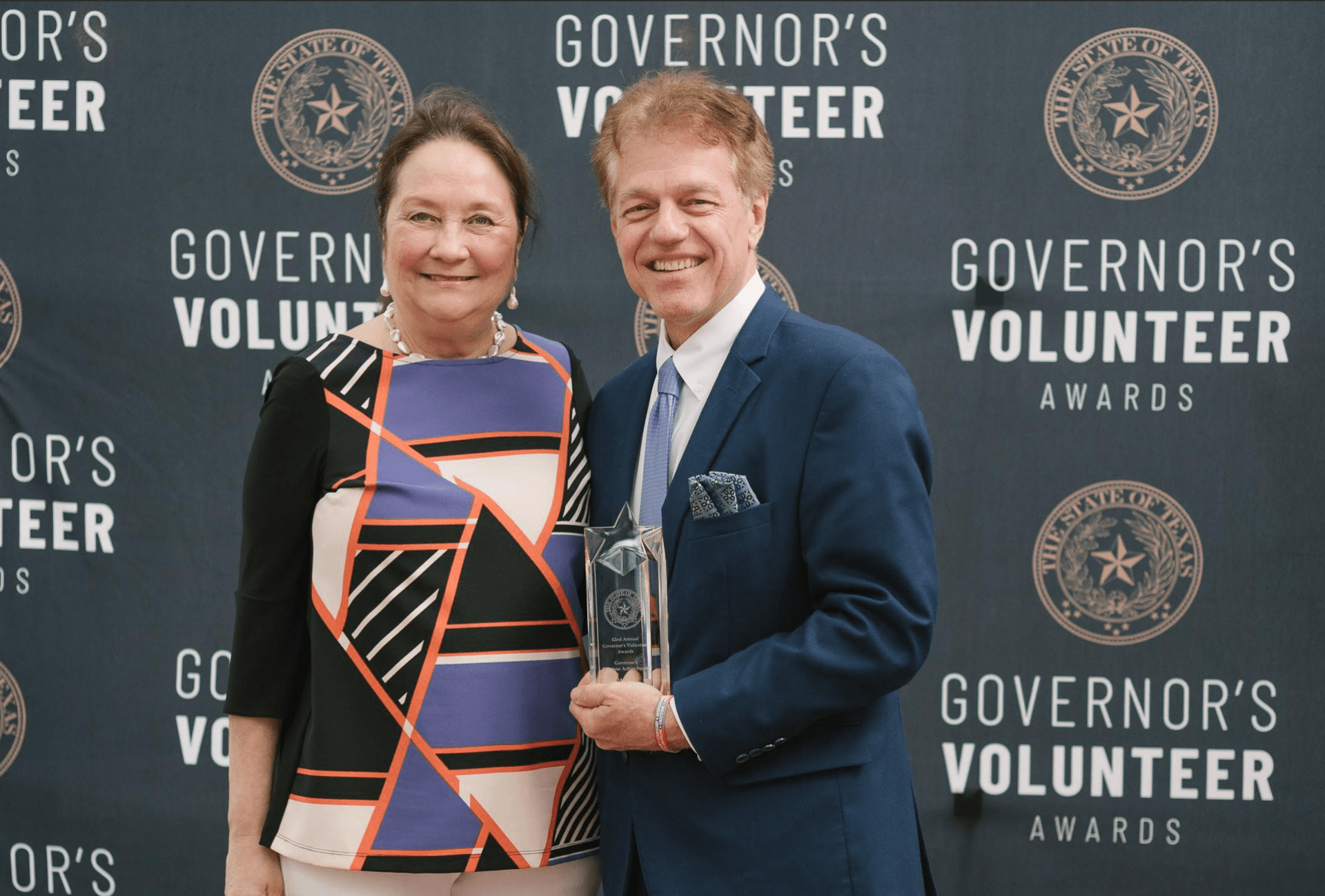 Plano volunteer Darrell Rodenbaugh wins Texas lifetime service honor
