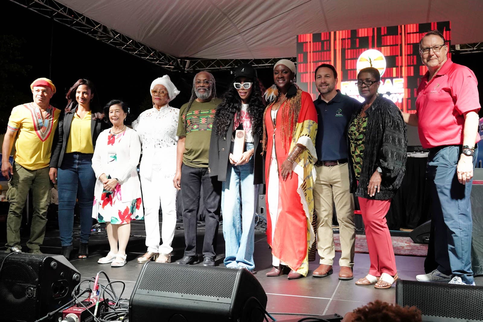 Jamaican Embassy’s Inaugural Reggae Night Honors VP Records Co‑founder Miss Pat Chin
