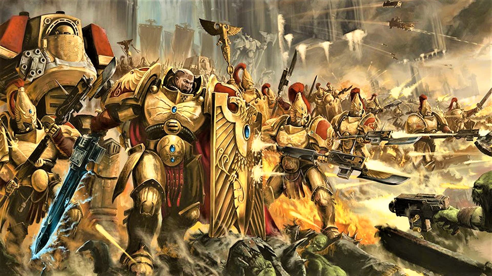 Gallery Feature Traces Adeptus Custodes Art Through Time