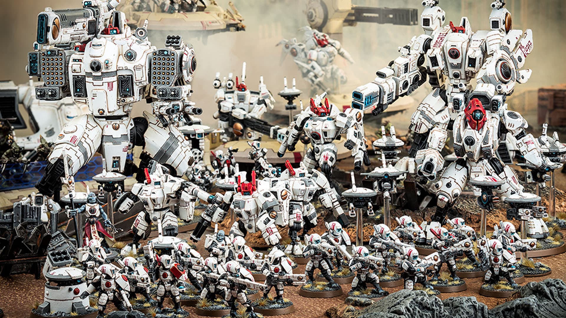 Warhammer 40k T’au focus spotlights stealth, sensors and hidden firepower