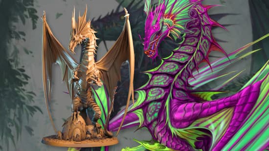 Mirage Dragon Mini Anchors Paizo Printables Welcome Pack at Launch