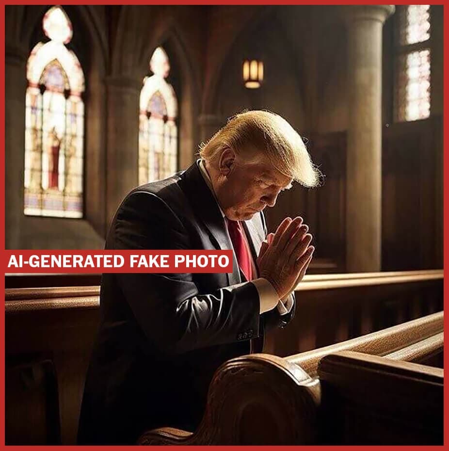 Evangelical and Catholic allies condemn Trump AI image as blasphemous