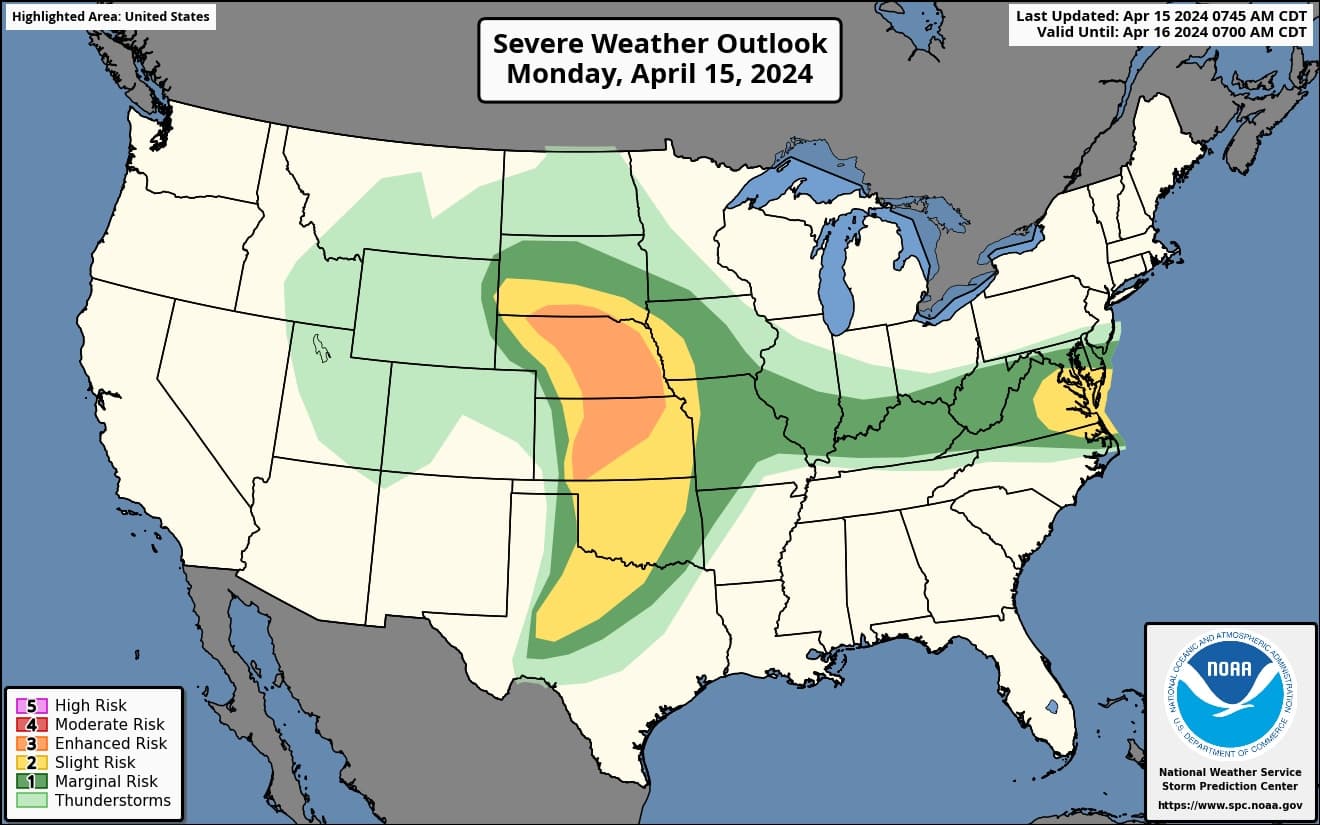 CDC issues emergency guidance as violent storms kill six