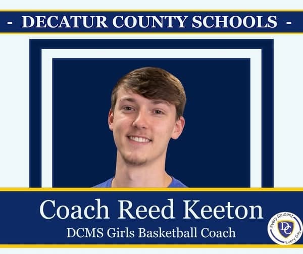 Reed Keeton to lead Decatur County Middle girls basketball team