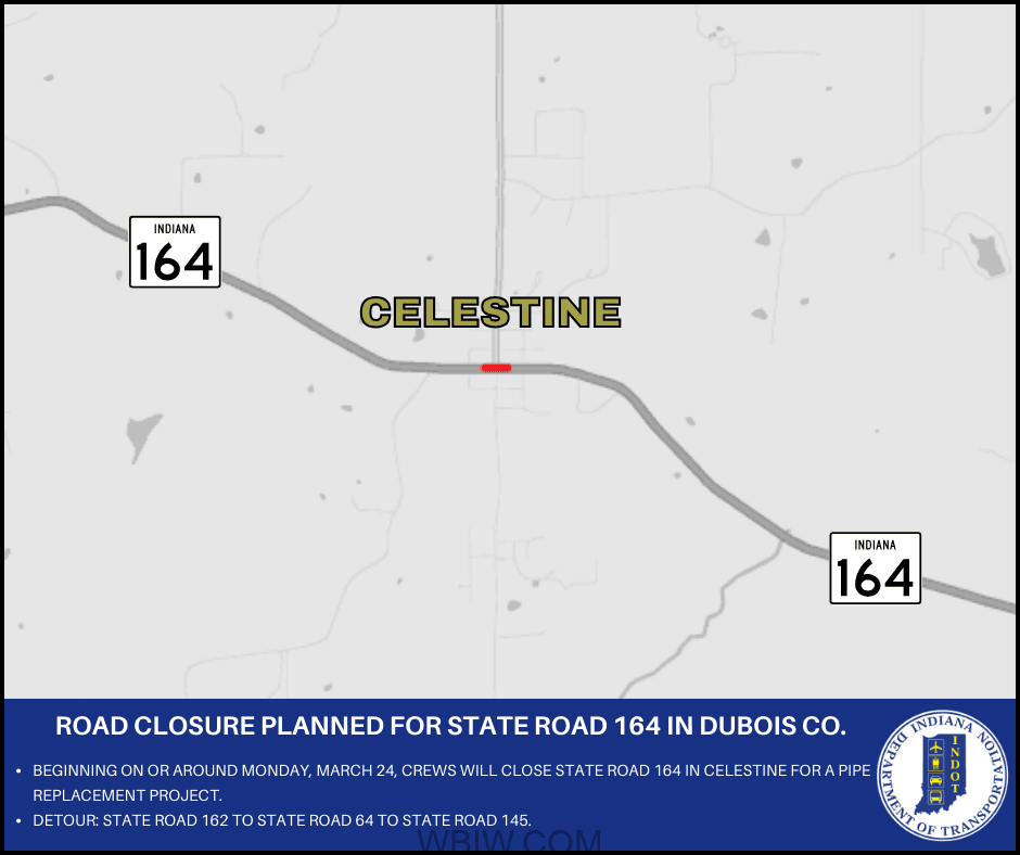 Celestine Road North bridge work to close road for five weeks