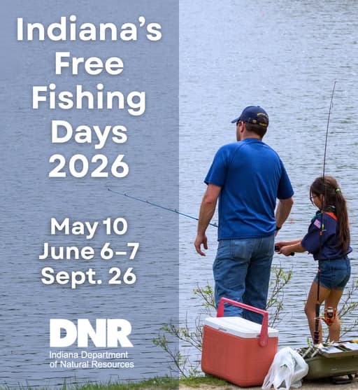 Indiana Announces Four Free Fishing Days for Residents in 2026