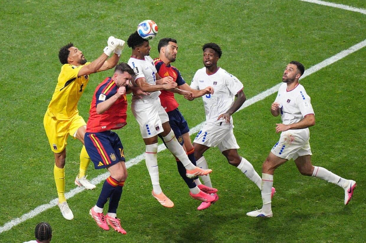 Spain target Uruguay after Cabo Verde stumble in World Cup opener