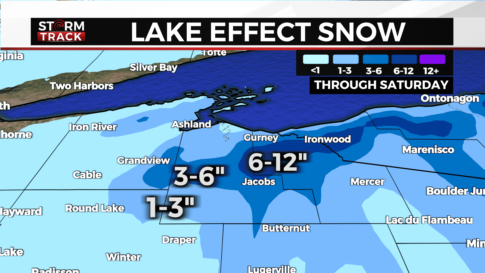 Lake-Effect Snow Blankets Wisconsin Snowbelt, Winter Storm Warning Extended
