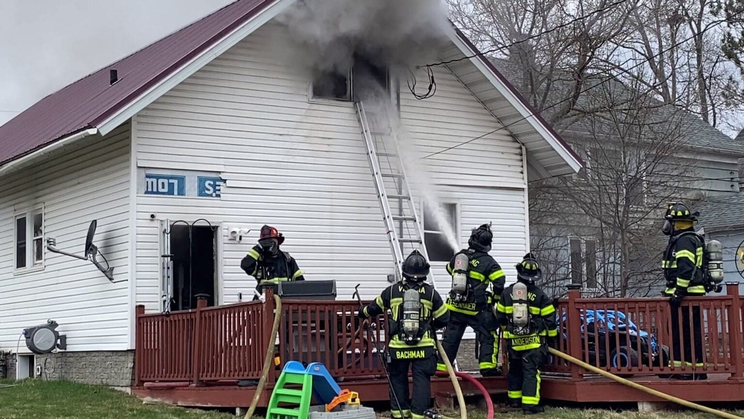Early Morning House Fire Destroys Rural Hibbing Home on Newton Road