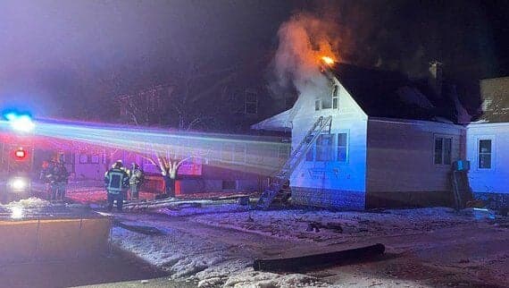 Mountain Iron Home Destroyed After Child Ignites Lighter, Aerosol Can