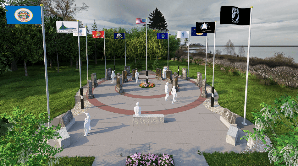 Lake County veterans move closer to Two Harbors memorial project