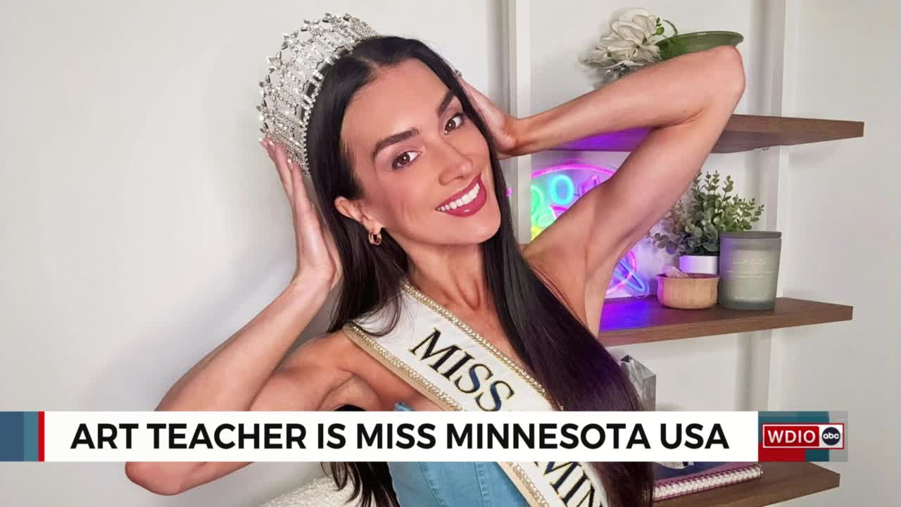 Cook art teacher wins Miss Minnesota USA, heads to Miss USA