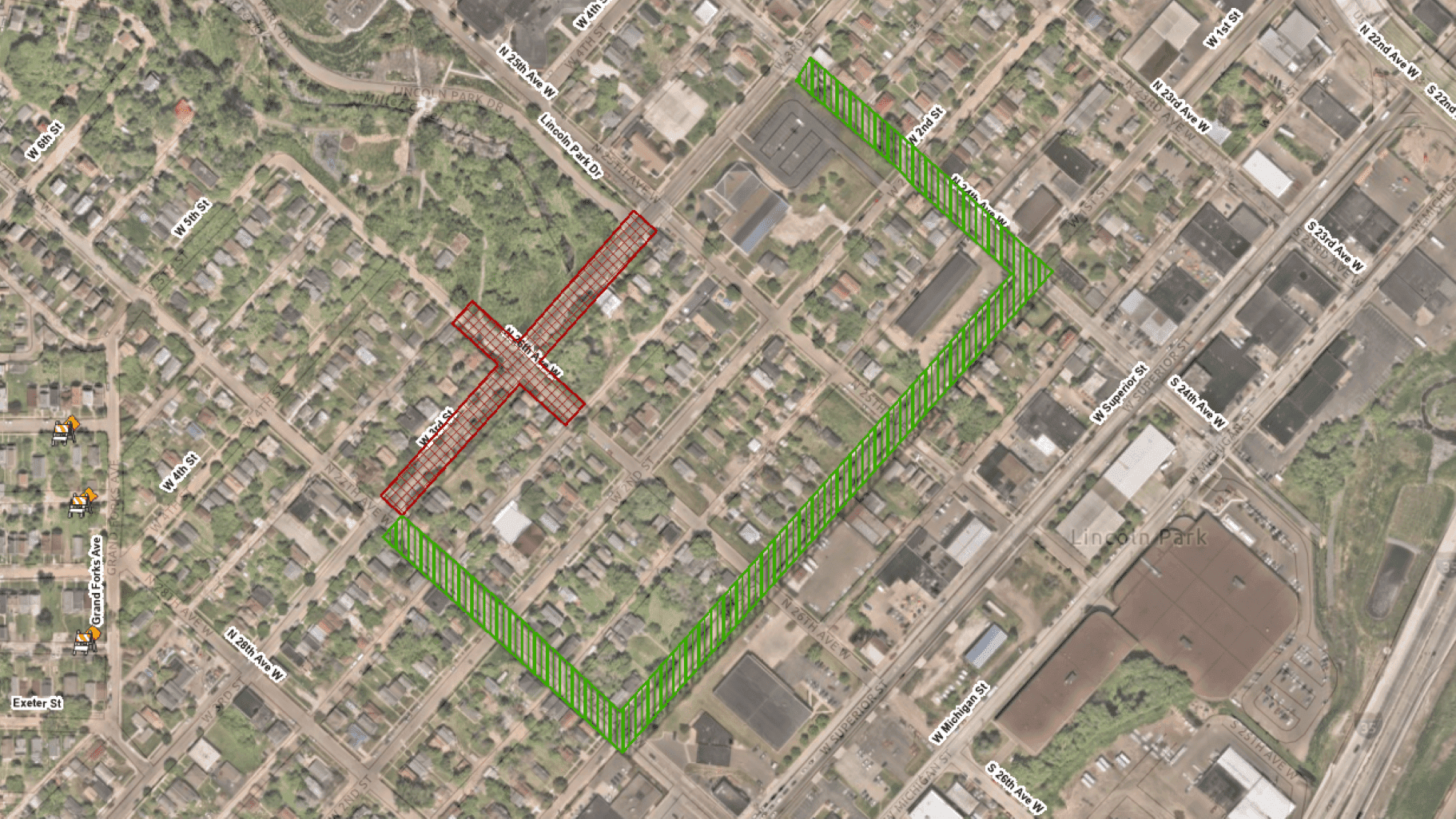 West Third Street in Duluth closes for utility work for one week
