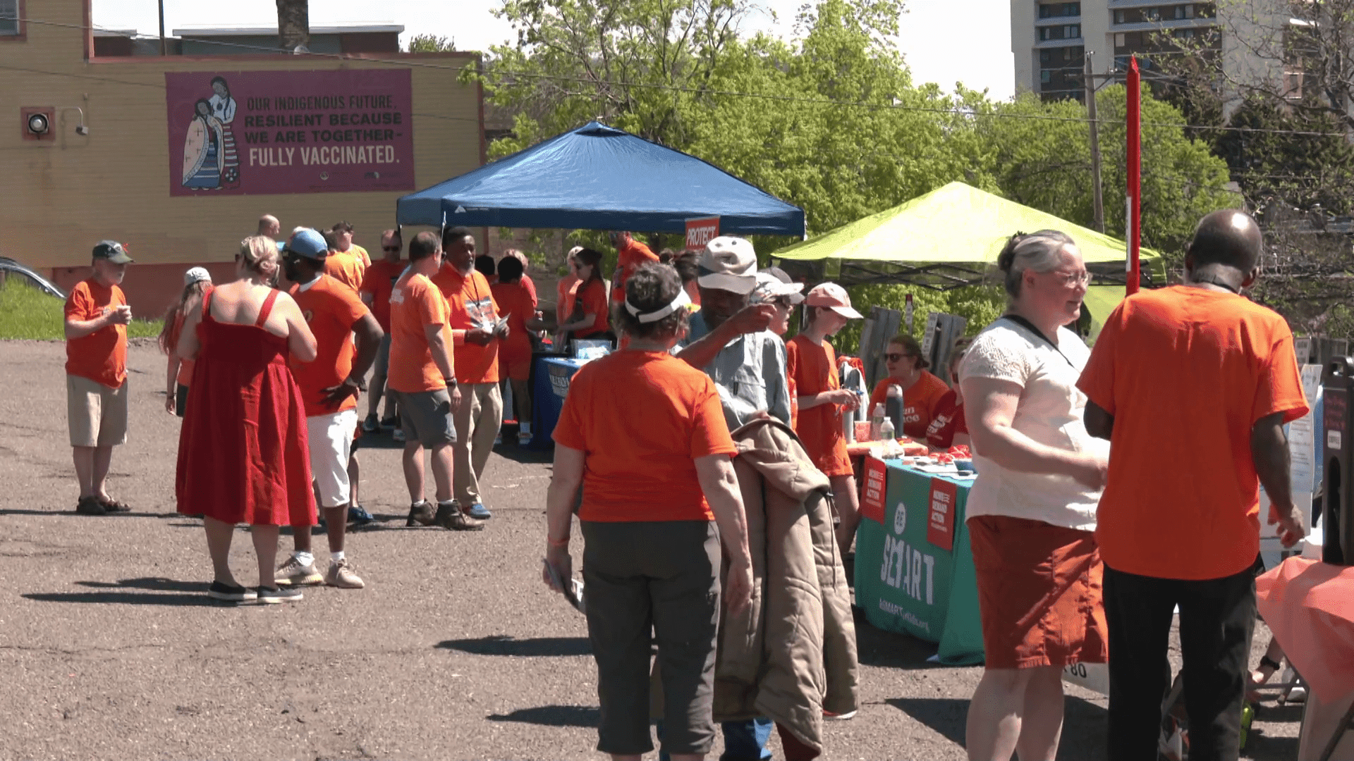 St. Louis County, Duluth mark Gun Violence Awareness Month with park gathering