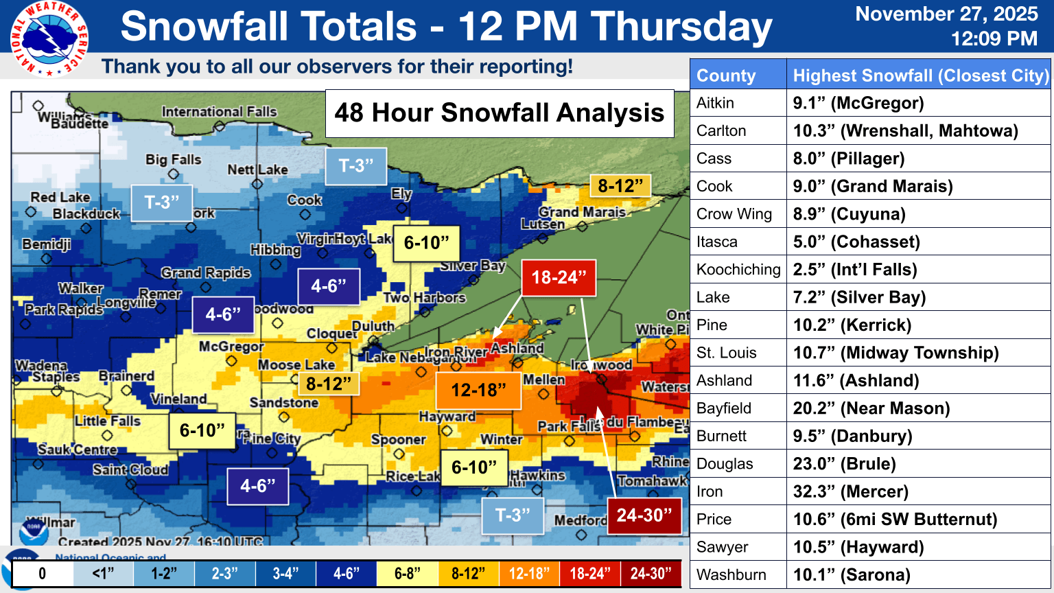 Winter Storm Warning Continues for Southern Lake County Through April 3