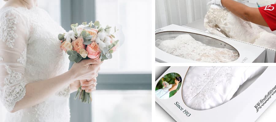 How to preserve your wedding dress like a museum heirloom