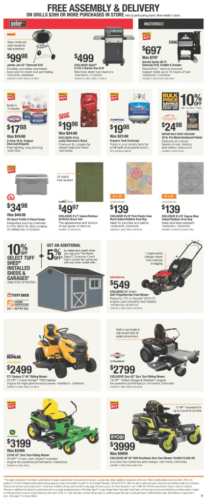 Home Depot backs Father’s Day gifts with tools, lawn and grill picks