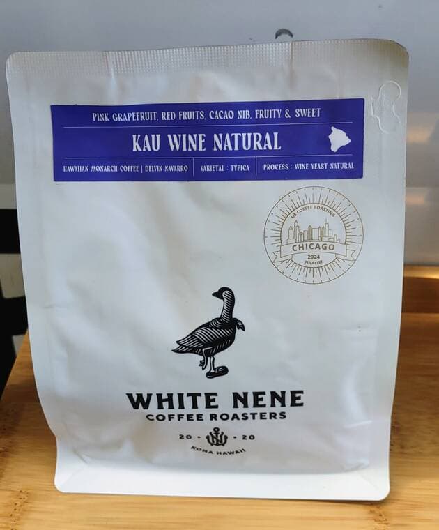 White Nene roasts Kona coffee as a specialty craft