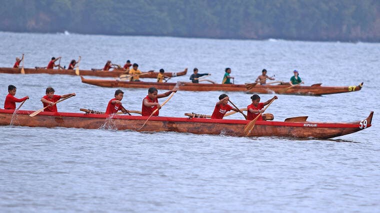 Puna Canoe Club regatta draws 1,300 paddlers in Hilo Bay