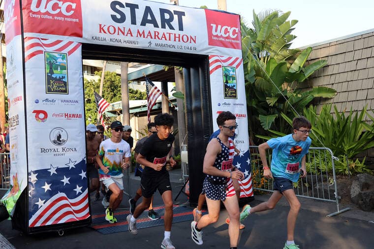 Kona Marathon draws biggest turnout since return, kicks off Fourth of July day