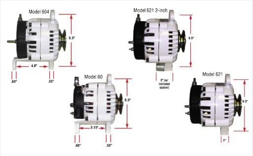 West Marine guide says size alternators to battery banks first