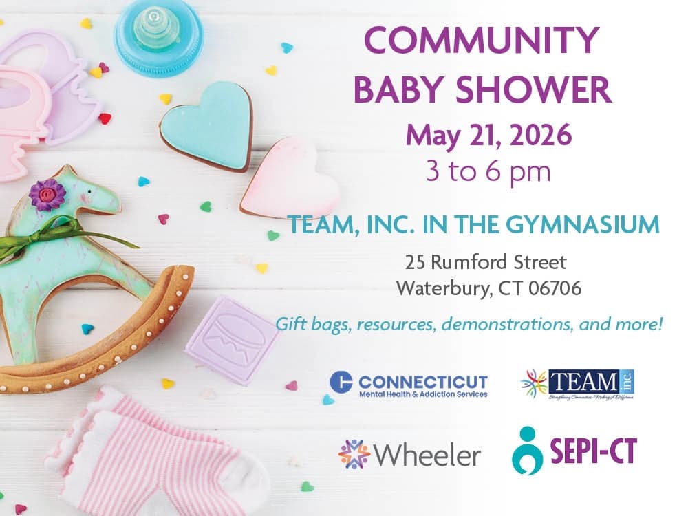 Team Inc. to host baby shower with resources for Waterbury families